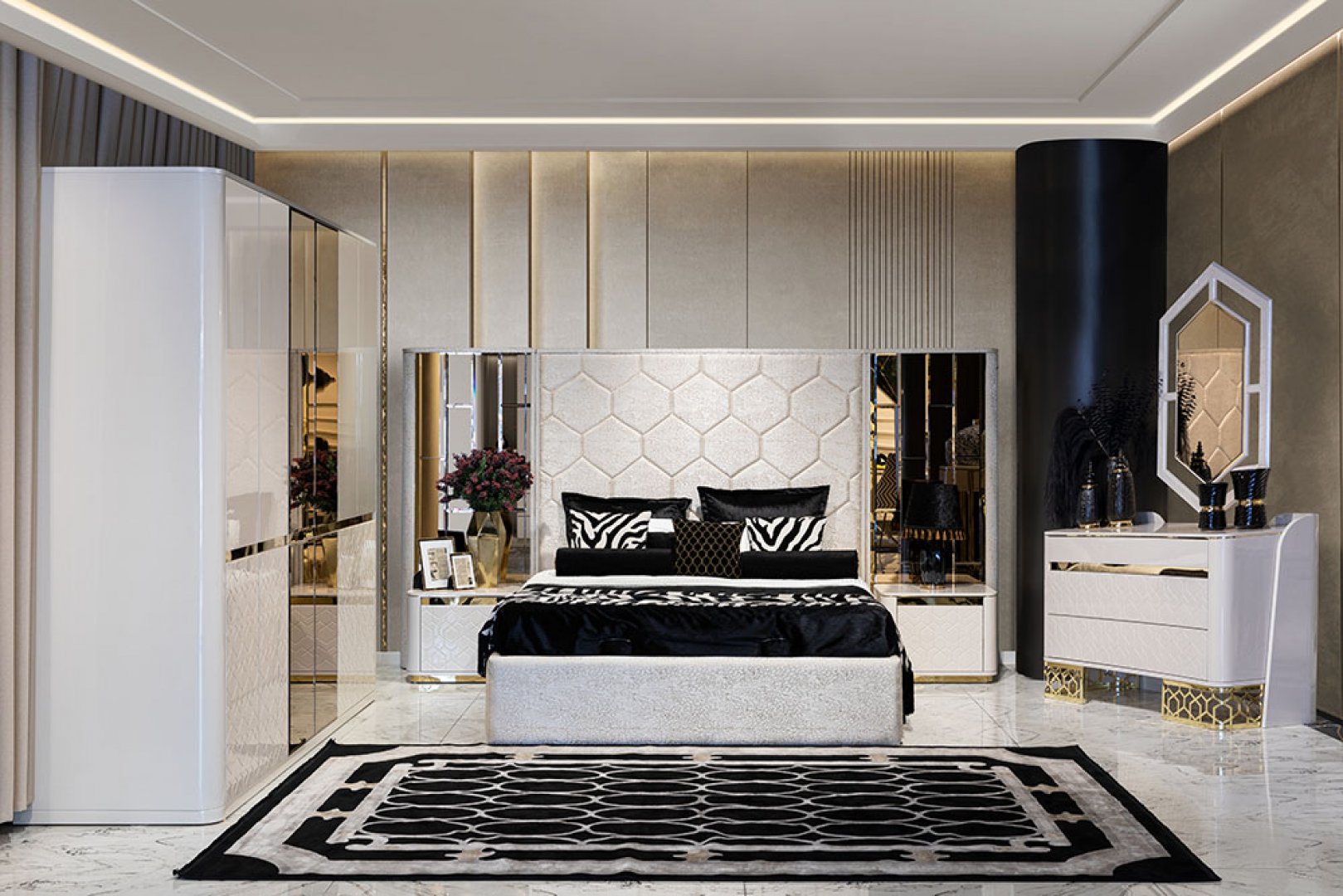 Fendi Bedroom Set