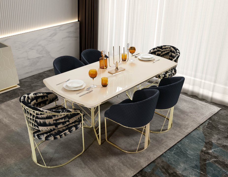 Gucci dining table and chairs sales