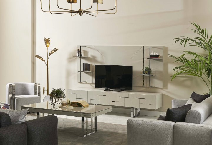 İbizi Ash Gray Tv Units