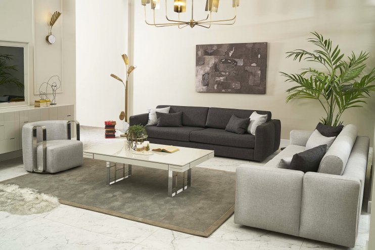 İbizi Ash Gray Koltuk Takımı