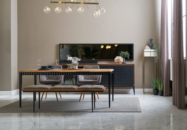 Piramit New Dining Set