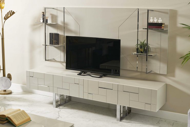 İbizi Ash Gray Tv Units