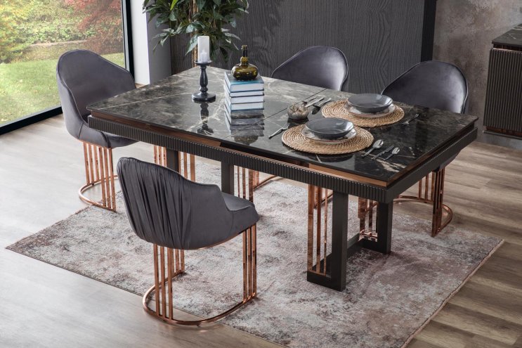 Arty Life Black Dining Set