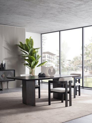 Cross Black Dining Room