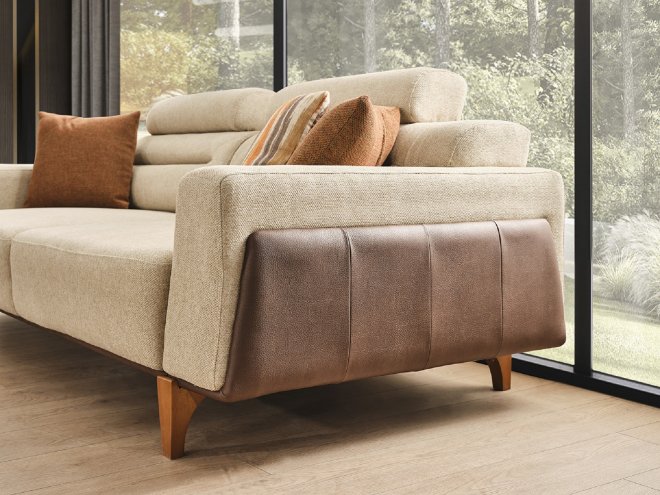 Oslo Walnut Sofa Set