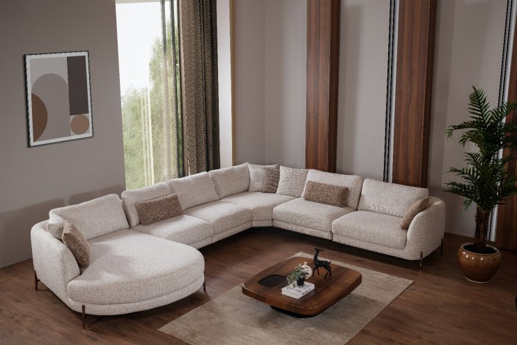 Thalesa Corner Sofa Set