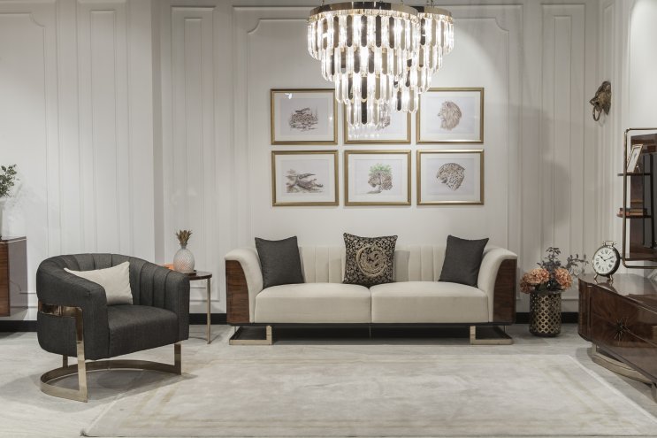 Lux Mimoza Sofa Set